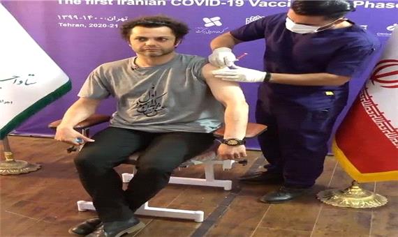 آرش ظلی پور به صورت داوطلب واکس کرونا ساخت ایران را زد